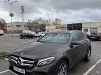 Usado Mercedes GLC220 AMG line 170 CV (125 kW) 2016 Marrón SUV