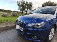 Usado Audi A1 Attraction 90 CV (66 kW) 2015 Azul Utilitario
