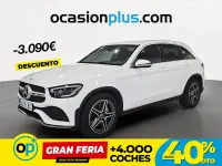 Usado Mercedes GLC200 163 CV (119 kW) 2019 Blanco SUV