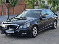 Usado Mercedes E250 Avantgarde 204 CV (150 kW) 2010 Negro Berlina