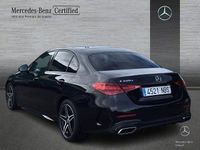 Usado Mercedes C220 AMG line 200 CV (147 kW) 2025 Negro obsidiana Berlina