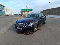 Usado Mercedes E220 Elegance 170 CV (125 kW) 2009 Azul Berlina
