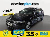 Usado BMW 318 150 CV (110 kW) 2020 Negro Familiar