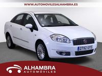 Usado Fiat Linea Emotion 105 CV (77 kW) 2010 Blanco Berlina