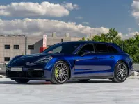 Usado Porsche Panamera Sport Turismo 462 CV (339 kW) 2022 Azul Utilitario