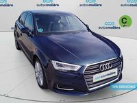 Usado Audi A3 Sportback Design 116 CV (85 kW) 2019 Azul Utilitario