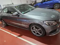 Usado Mercedes C200 136 CV (100 kW) 2018 Gris / plata Berlina