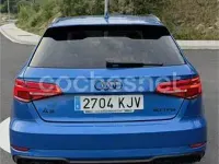 Usado Audi A3 S-Line 190 CV (139 kW) 2018 Azul Berlina