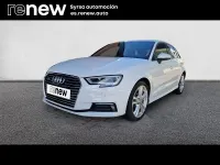 Usado Audi A3 S-Line 150 CV (110 kW) 2020 Blanco Berlina