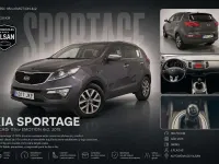 Usado Kia Sportage GT-Line 116 CV (85 kW) 2015 Gris / plata SUV