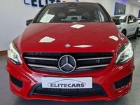 Usado Mercedes B220 AMG line 177 CV (130 kW) 2016 Rojo Utilitario
