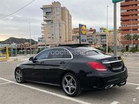 Usado Mercedes C200 136 CV (100 kW) 2018 Negro Berlina