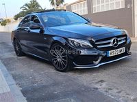 Usado Mercedes C200 136 CV (100 kW) 2017 Negro Berlina