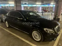 Usado Mercedes C200 Exclusive 136 CV (100 kW) 2015 Negro Berlina