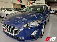 Usado Ford Focus Trend 120 CV (88 kW) 2020 Azul Berlina