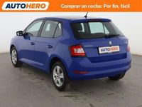 Usado Skoda Fabia Ambition 75 CV (55 kW) 2018 Azul Berlina