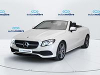 Usado Mercedes E220 194 CV (142 kW) 2017 Blanco Descapotable