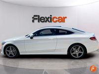 Usado Mercedes C220 AMG line 170 CV (125 kW) 2015 Blanco Coupe