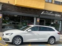 Usado Seat Leon Style 115 CV (84 kW) 2021 Blanco Familiar