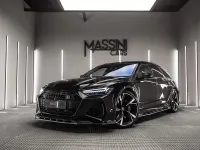 Usado Audi RS6 600 CV (441 kW) 2021 Negro Familiar