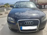 Usado Audi A3 Sportback Ambition 200 CV (147 kW) 2006 Negro Utilitario