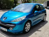 Usado Peugeot 207 110 CV (80 kW) 2007 Azul Berlina
