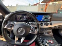 Usado Mercedes E220 170 CV (125 kW) 2018 Negro Descapotable