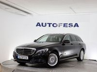 Usado Mercedes C200 160 CV (117 kW) 2016 Negro Familiar