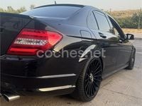 Usado Mercedes C350 Avantgarde 272 CV (200 kW) 2008 Negro Berlina