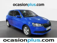 Usado Skoda Fabia 75 CV (55 kW) 2019 Azul Utilitario