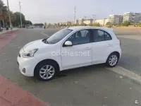 Usado Nissan Micra Acenta 80 CV (58 kW) 2015 Blanco Utilitario
