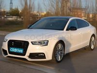 Usado Audi A5 Sportback Sport 190 CV (139 kW) 2016 Blanco Utilitario