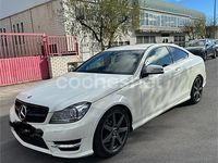 Usado Mercedes C220 170 CV (125 kW) 2012 Blanco Coupe