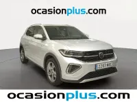Usado VW T-Cross R-line 150 CV (110 kW) 2024 Gris plata SUV