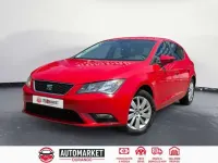Usado Seat Leon Style 105 CV (77 kW) 2014 Rojo Berlina