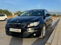 Usado Peugeot 308 Active 110 CV (80 kW) 2014 Negro Berlina