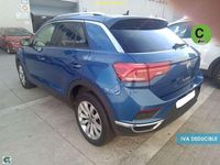 Usado VW T-Roc Advance 150 CV (110 kW) 2021 Azul SUV