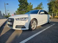 Usado Audi A6 S-Line 150 CV (110 kW) 2017 Blanco Berlina