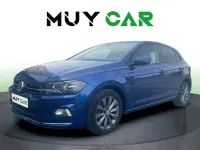 Usado VW Polo Sportline 95 CV (69 kW) 2018 Azul Utilitario