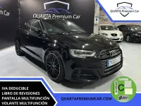 Usado Audi A3 190 CV (139 kW) 2020 Negro Berlina