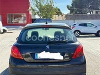 Usado Peugeot 207 110 CV (80 kW) 2006 Negro Berlina