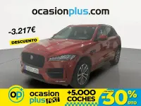 Usado Jaguar F-Pace R-Sport 250 CV (183 kW) 2019 Rojo SUV