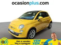 Occasion Fiat 500 Lounge 69 PK (50 kW) 2015 Geel Hatchback