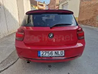 Usado BMW 118 Sport Line 170 CV (125 kW) 2011 Rojo Utilitario