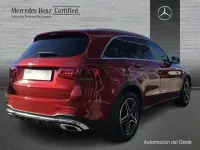Usado Mercedes GLC220 AMG line 194 CV (142 kW) 2019 Rojo SUV