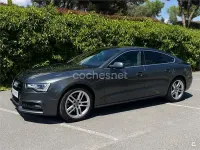 Usado Audi A5 Sportback S-Line 177 CV (130 kW) 2014 Gris / plata Utilitario