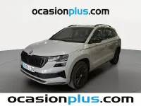 Usado Skoda Karoq SportLine 150 CV (110 kW) 2022 Gris SUV