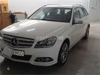 Usado Mercedes C220 Avantgarde 170 CV (125 kW) 2011 Blanco Familiar