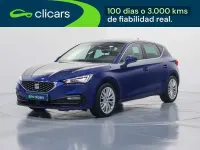 Usado Seat Leon XCELLENCE 150 CV (110 kW) 2021 Azul Utilitario