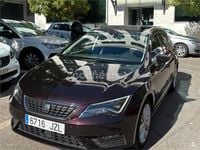 Usado Seat Leon ST 150 CV (110 kW) 2017 Granate Familiar
